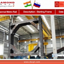 mosmetro - chenai metro rail project - tbm launching system - starting fame assembly_enl