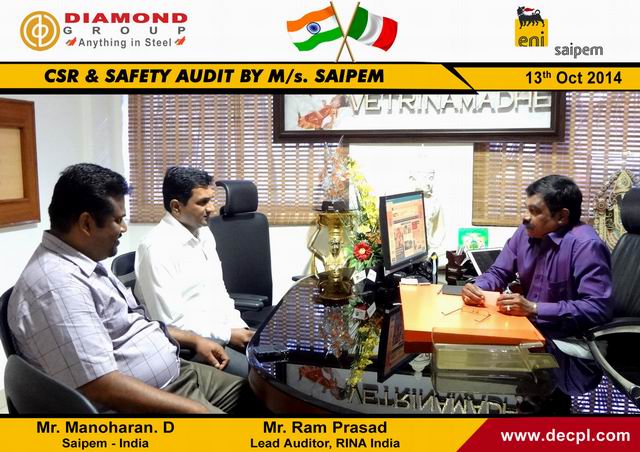 CSR & Safety Audit by Saipem _ 13 Oct 2014 _ 01