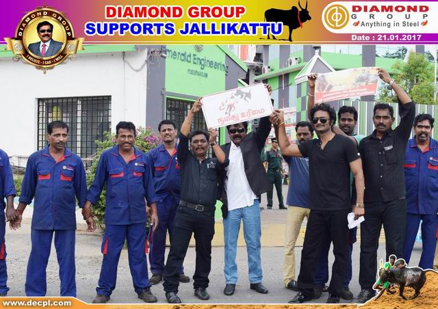 Diamond Supports Jallikattu 2017 001