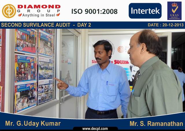 ISO 2nd Surveillance Audit 20th Dec 2013_Audit - Day 2_01