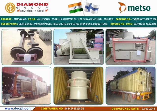 Metso_TAMBOMAYO_ Despatched Template _Container No_ MSCU 452980-6 _ 22_09_2015