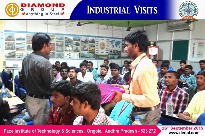 Diamond Group - News / Industrial Visit - Pace Institute of Technology ...